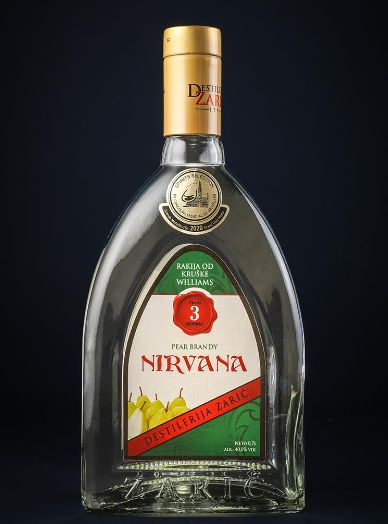 Nirvana rakija iz destilerije Zaric