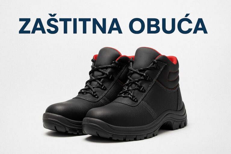 Radne cipele i čizme na betonskoj podlozi – zaštitna obuća za radnike u 2025. godini