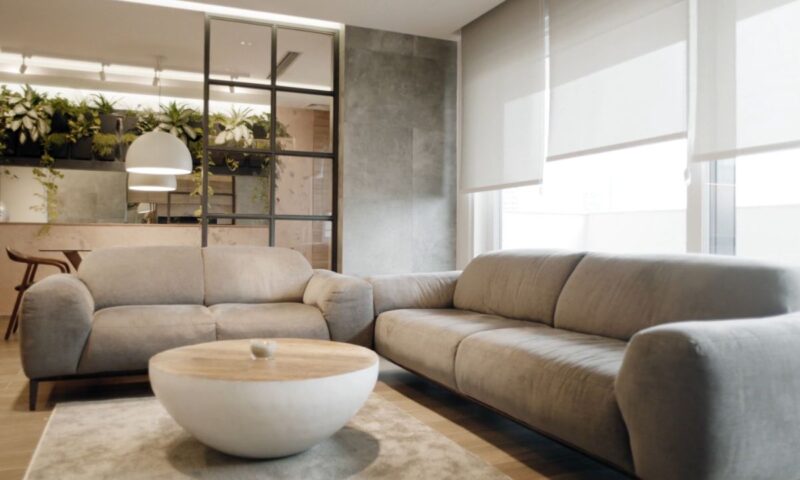 prikaz ugaone u dnevnoj sobi