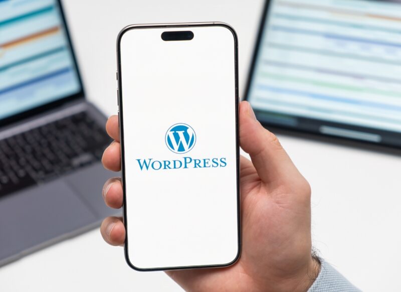 prikaz wordpress sajta na telefonu, tabletu i laptopu